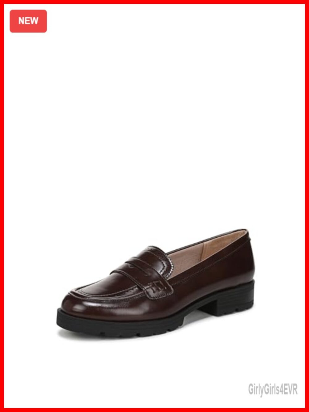 LifeStride London 3 Slip-On Loafer Faux Leather Comfort